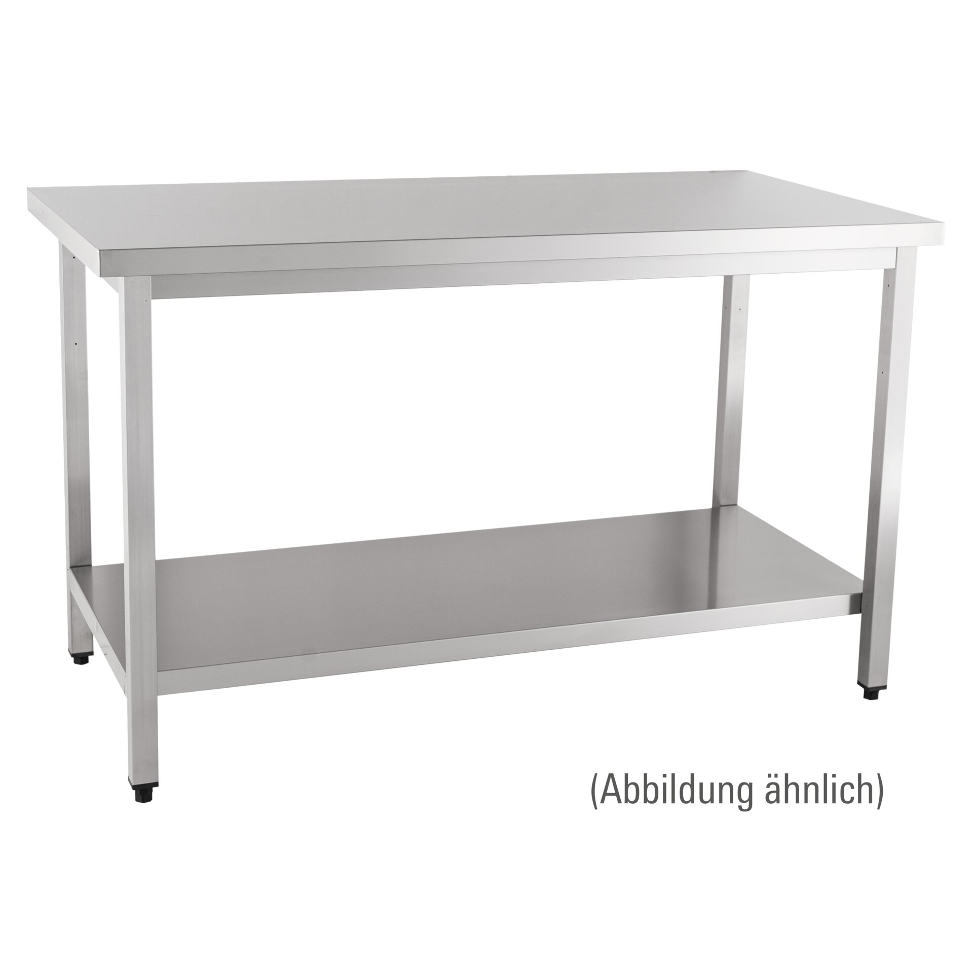 Arbeitstisch fertig montiert mit Boden ohne Aufkantung 1800 x 700 x 850 mm