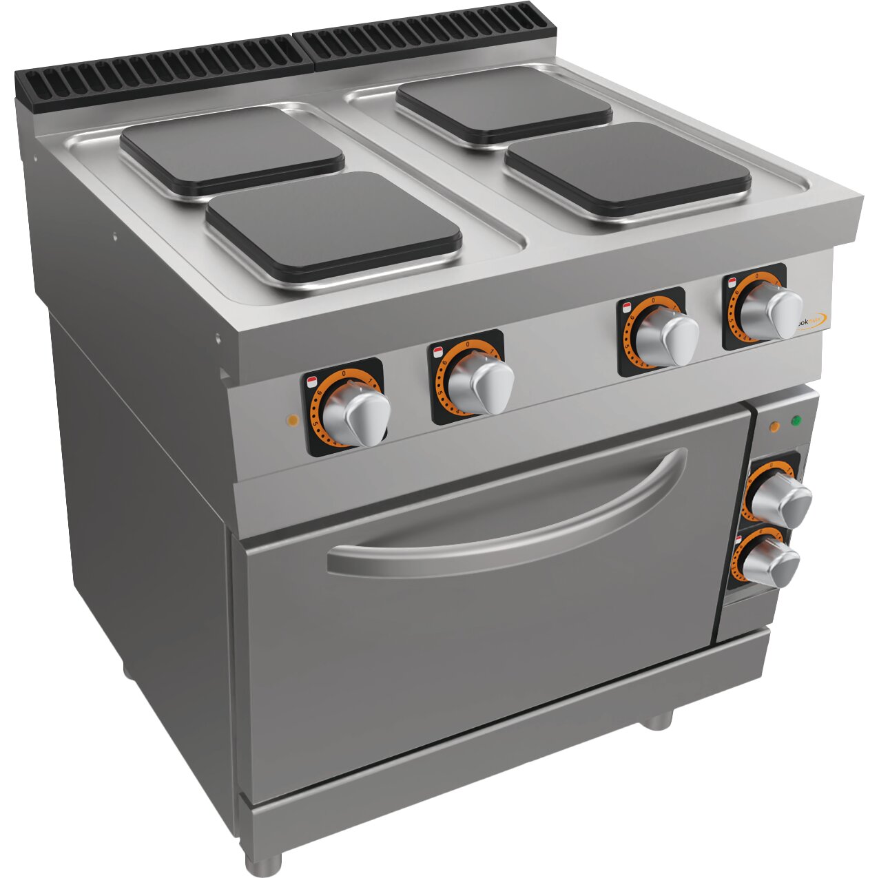 Elektro-Herd, 4 Platten, mit Elektro-Backofen