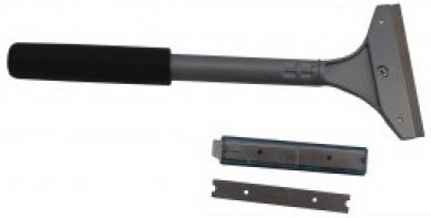 Schaber, für glatte Grillplatten