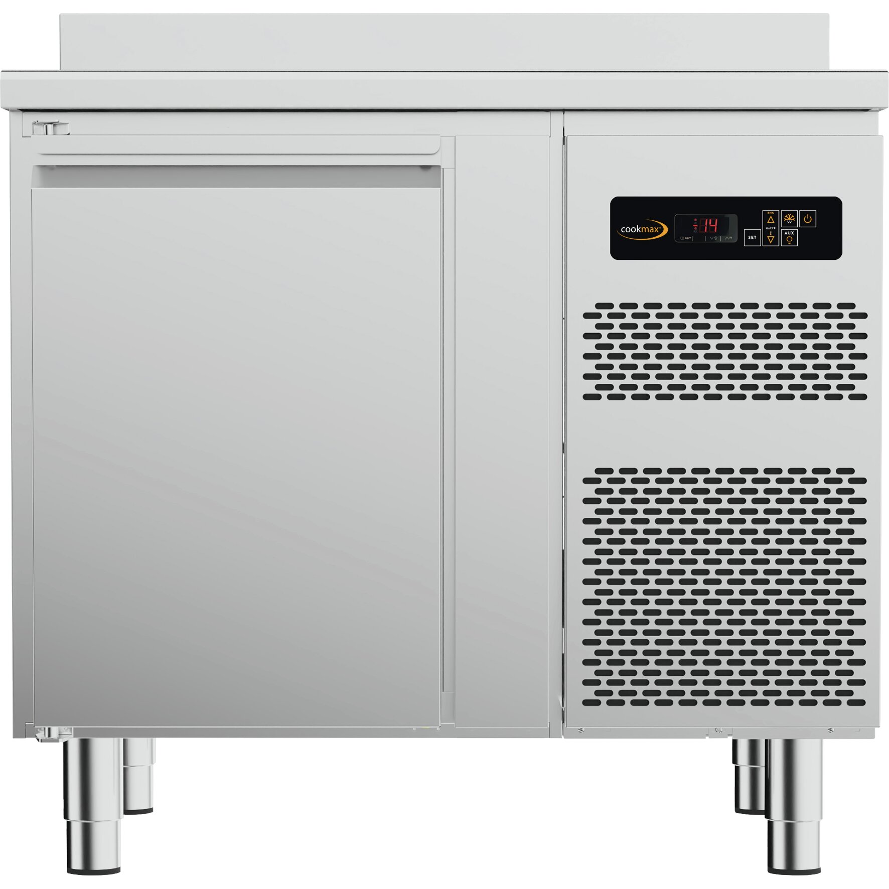 Kühltisch GN 1/1, 1 Tür, Korpushöhe 650 mm, ohne Arbeitsplatte