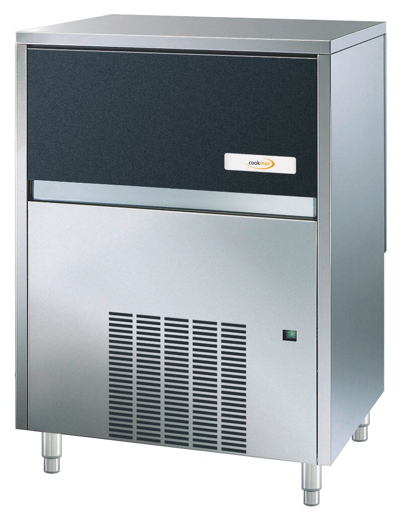 Würfeleisbereiter, Vollkegel, 90 kg/24 h, 55 kg Eisvorratsbehälter