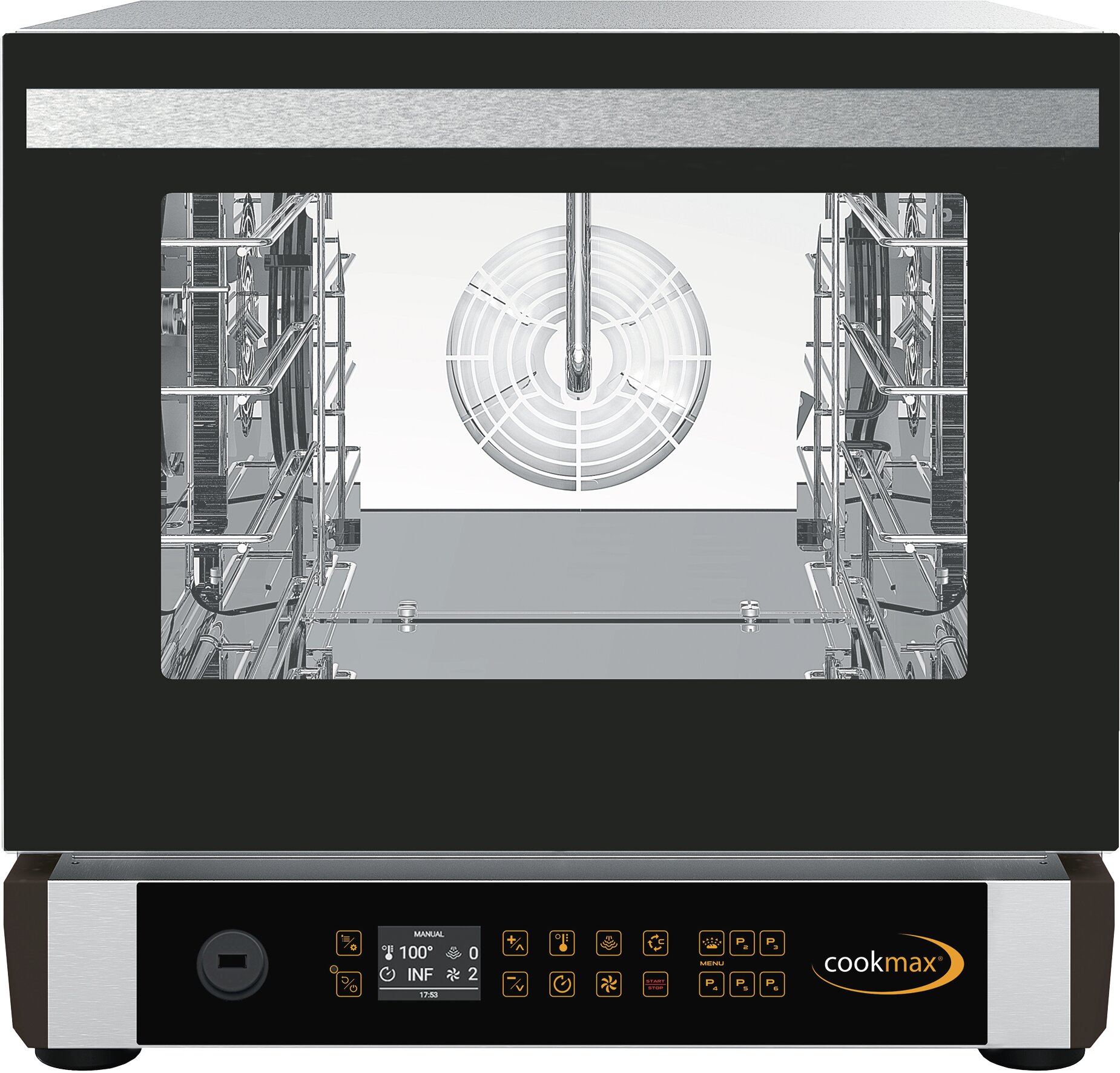 Heißluftofen, 4 x 460 x 340, programmierbare Steuerung