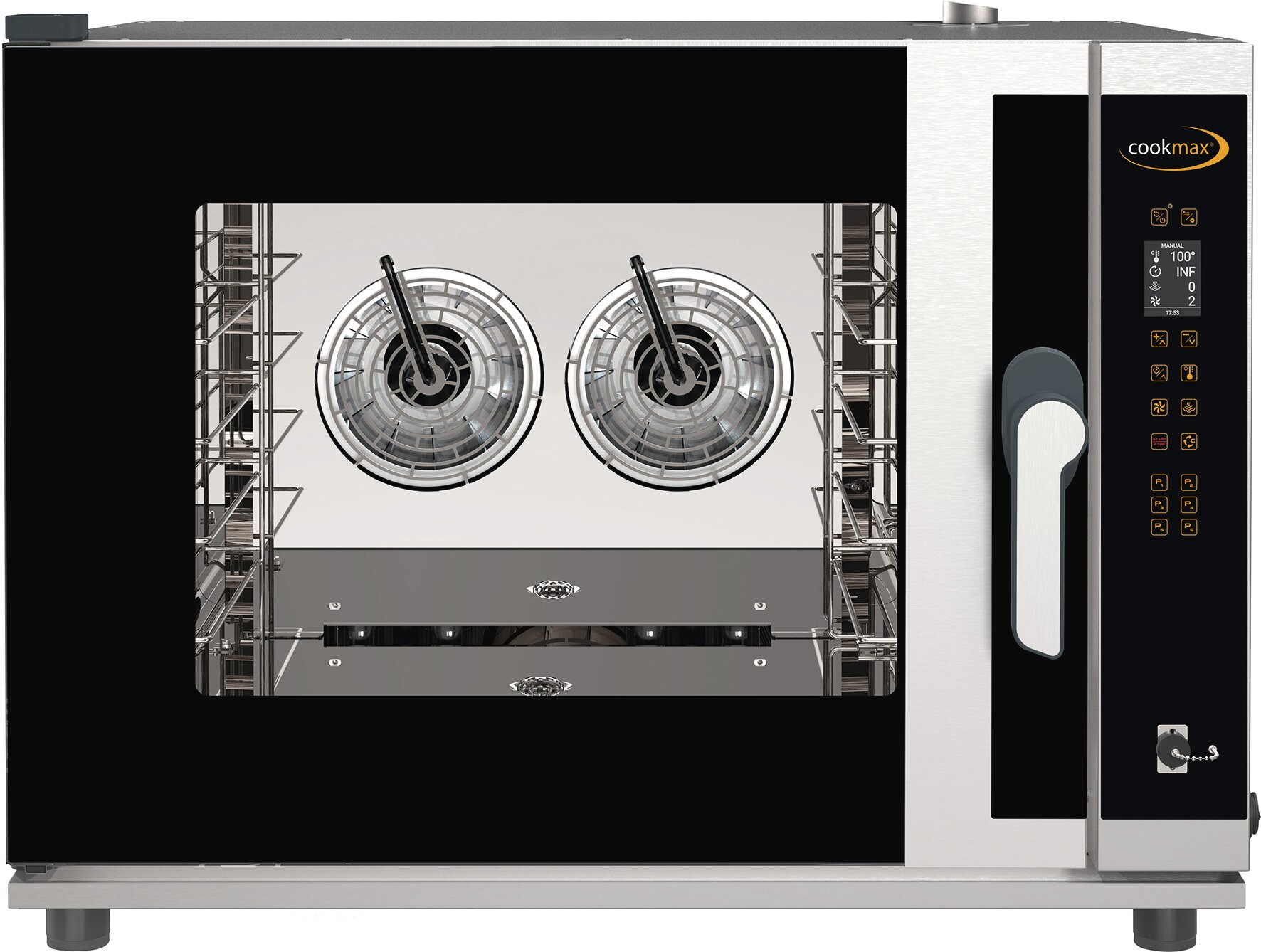 Kombidämpfer Bäckerei, 4 x 600 x 400 oder GN 1/1, programmierbar, selbstreinigend Kombidämpfer Bäckerei, 4 x 600 x 400 oder GN 1/1, programmierbar, selbstreinigend