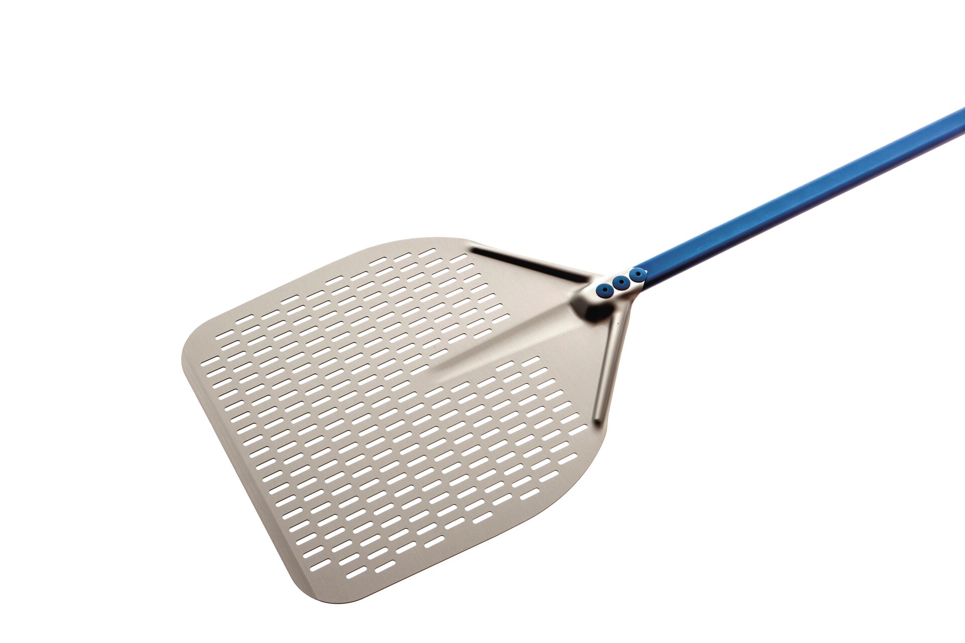 Pizzaschaufel, mittel, perforiert, Aluminium