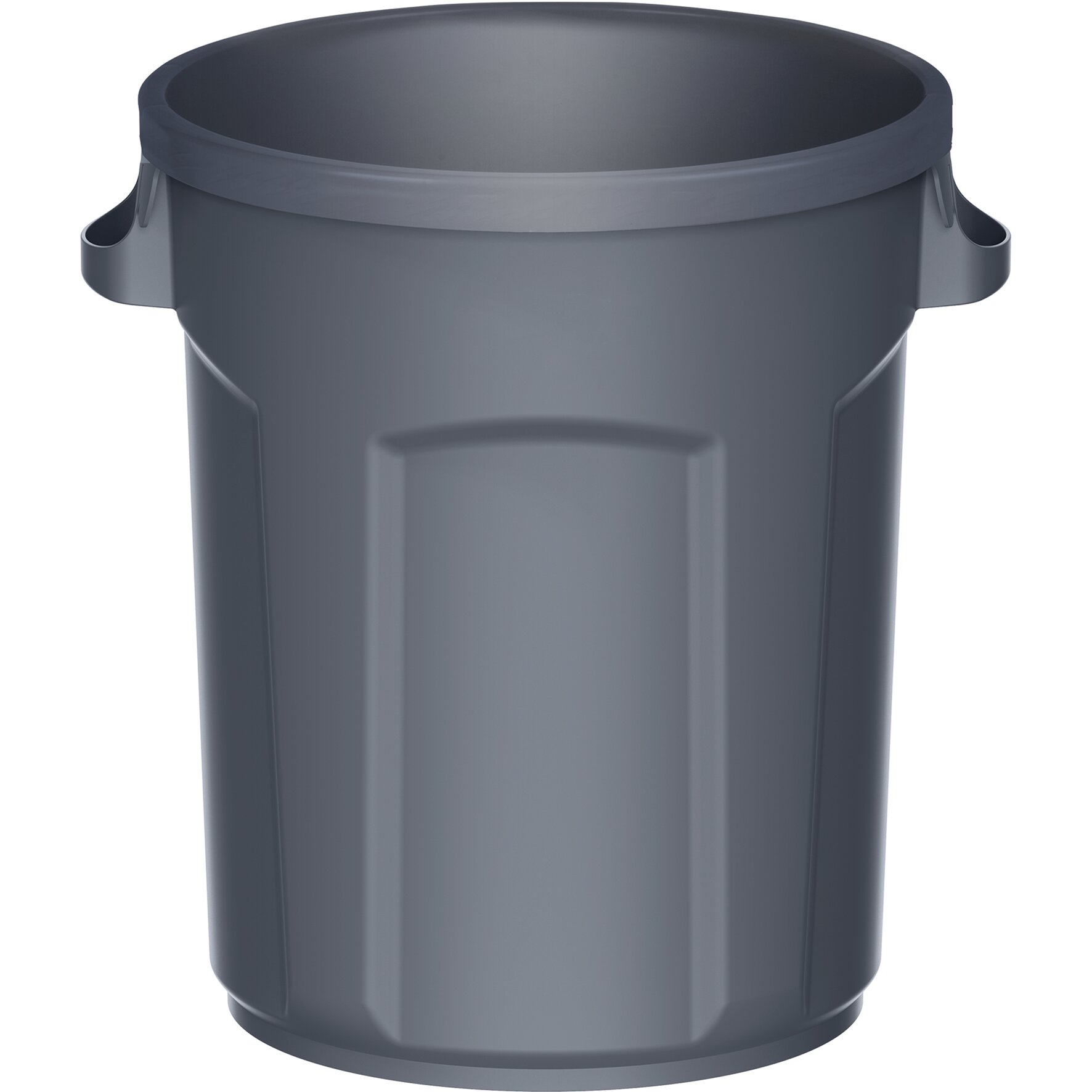 Abfalleimer 80 l rund / grau 555 x 485 x 580 mm