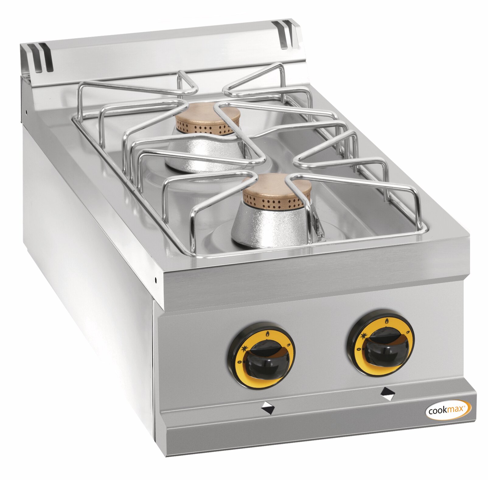 Gas-Kochfeld 2 Brenner  400 x 700 x 250 mm