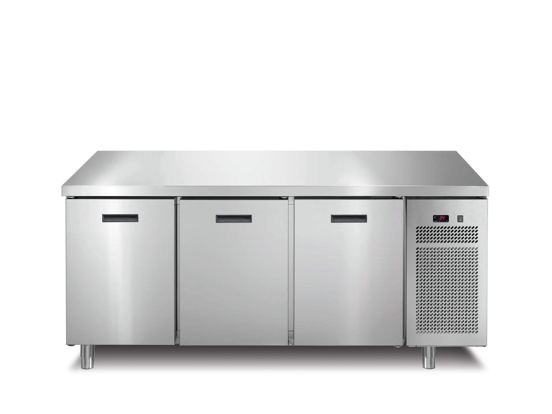 Tiefkühltisch 3 Türen ohne Aufkantung