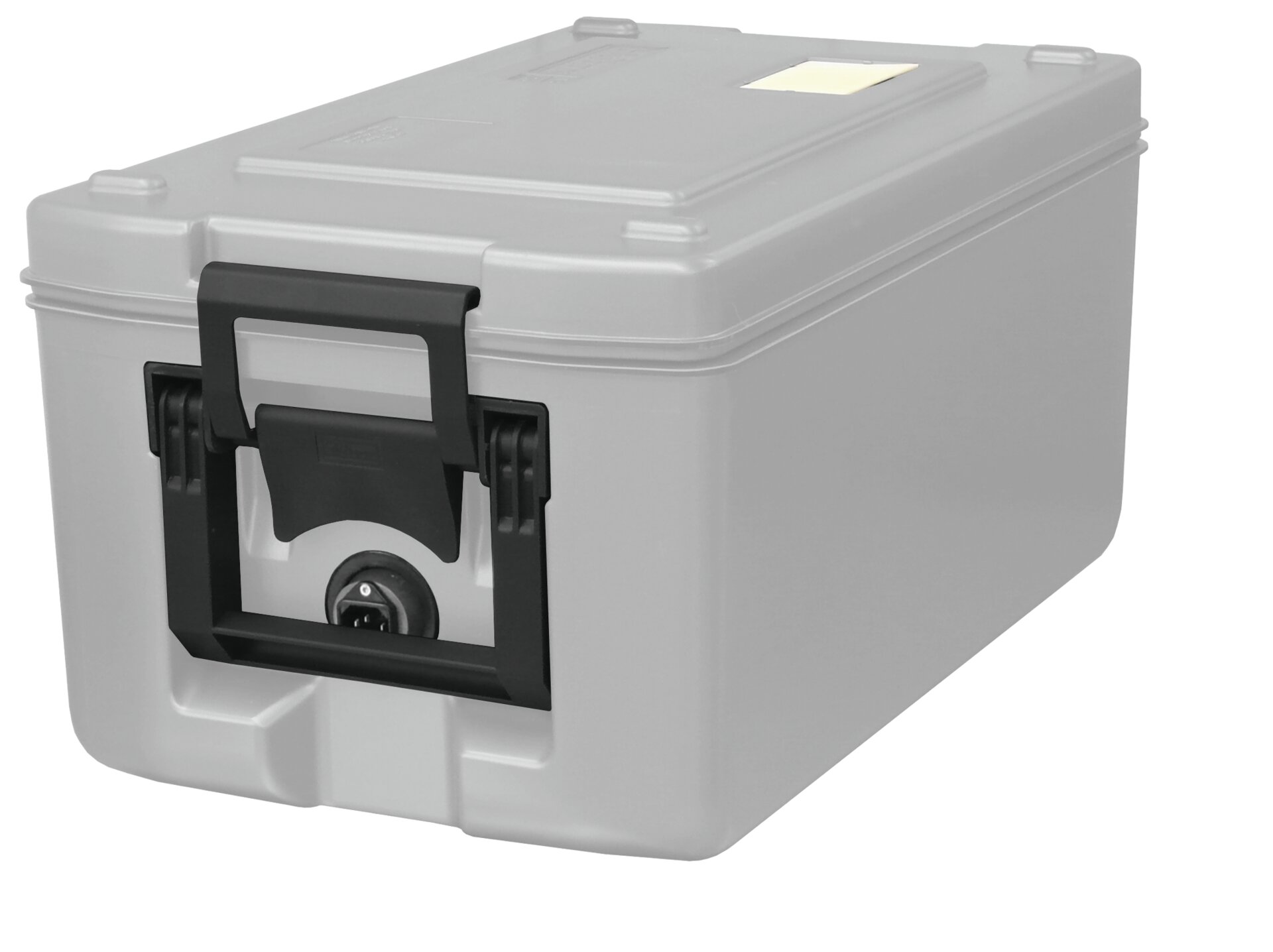 Transportbehälter 26 l beheizt lichtgrau 630 x 370 x 308 mm