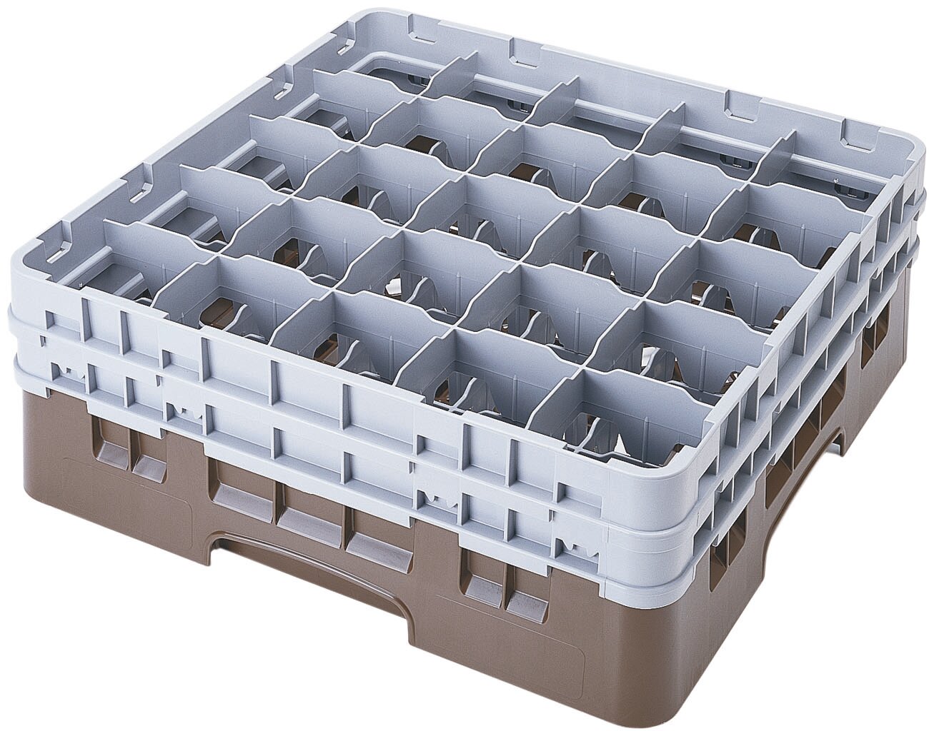 Gläserkorb 25 Fächer Glas max. ø 87 mm, H 215 mm / 500 x 500 m