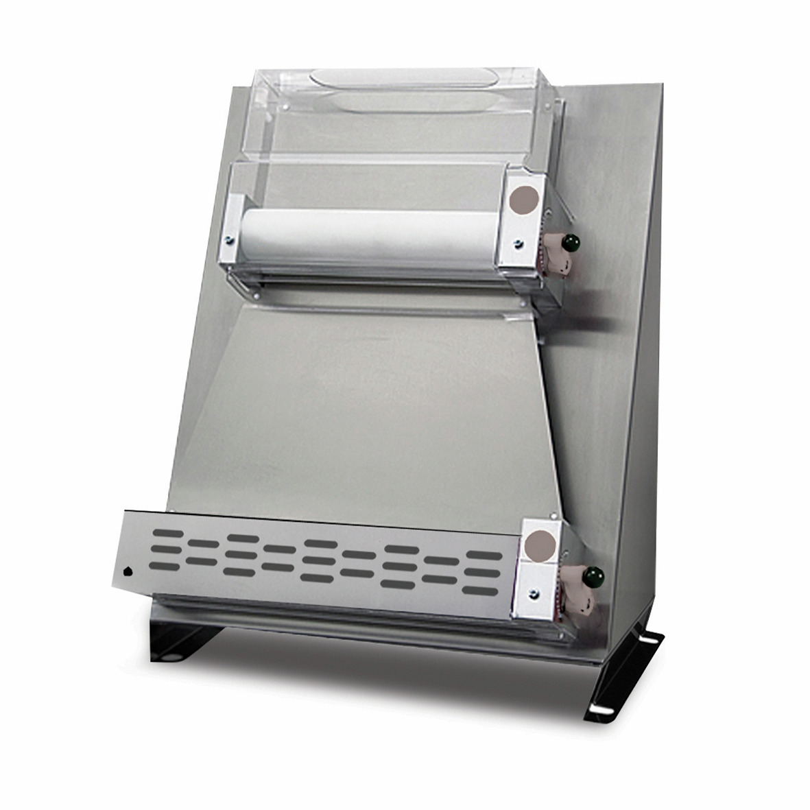 Teigausrollmaschine Ø 400 mm für eckige Pizzen