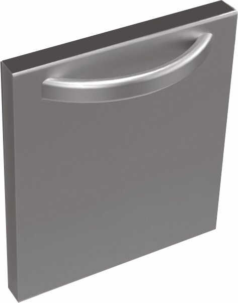 Tür mit Griff, für Unterschränke 400 mm