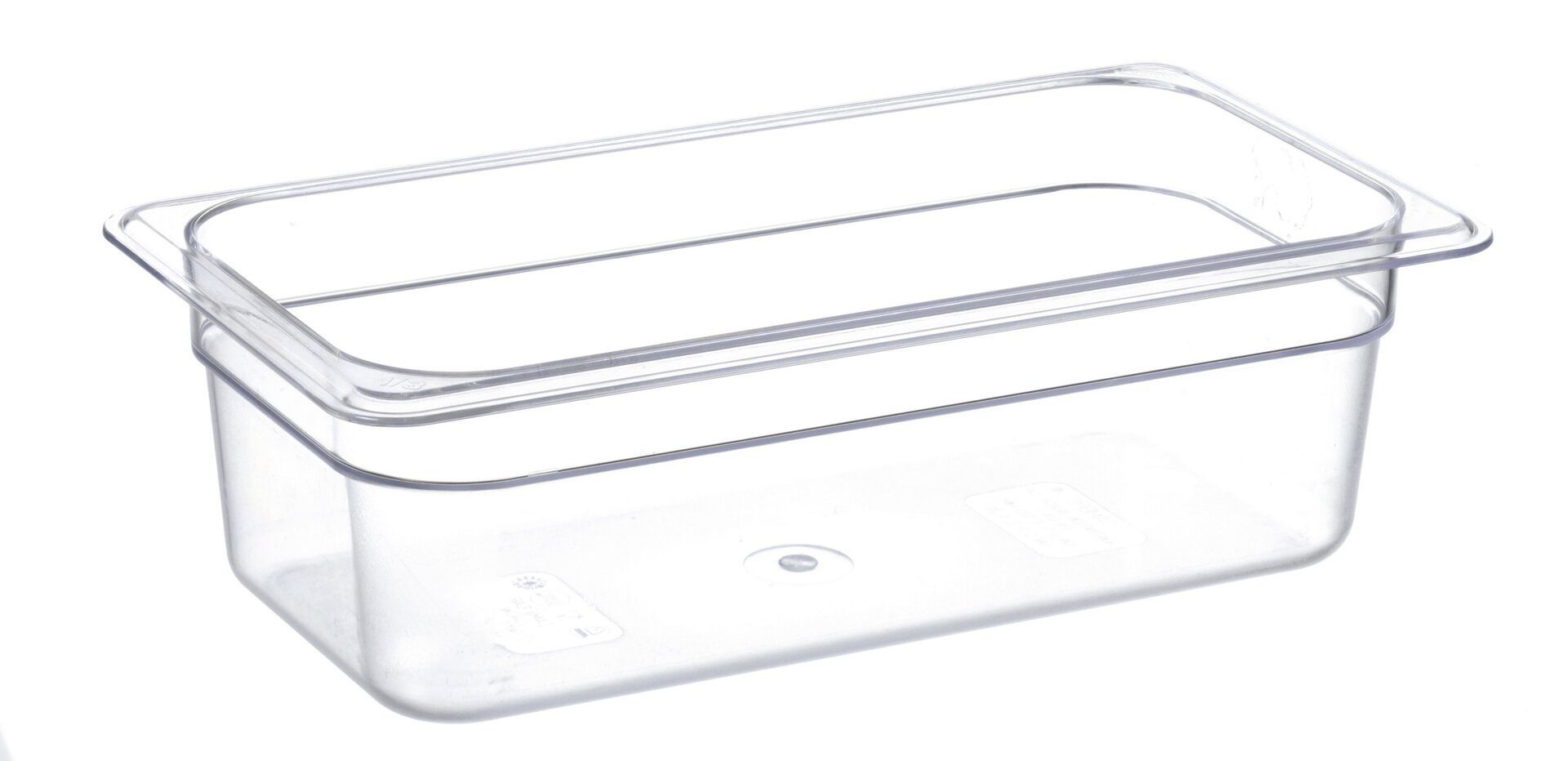 GN-Behälter, GN 1/3, 325 x 176 x 100 mm, Polycarbonat transparent