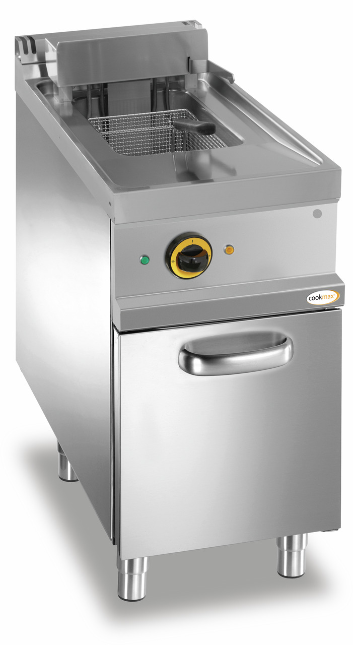 Elektro-Fritteuse, 1x 12 l, Unterbau mit Tür
