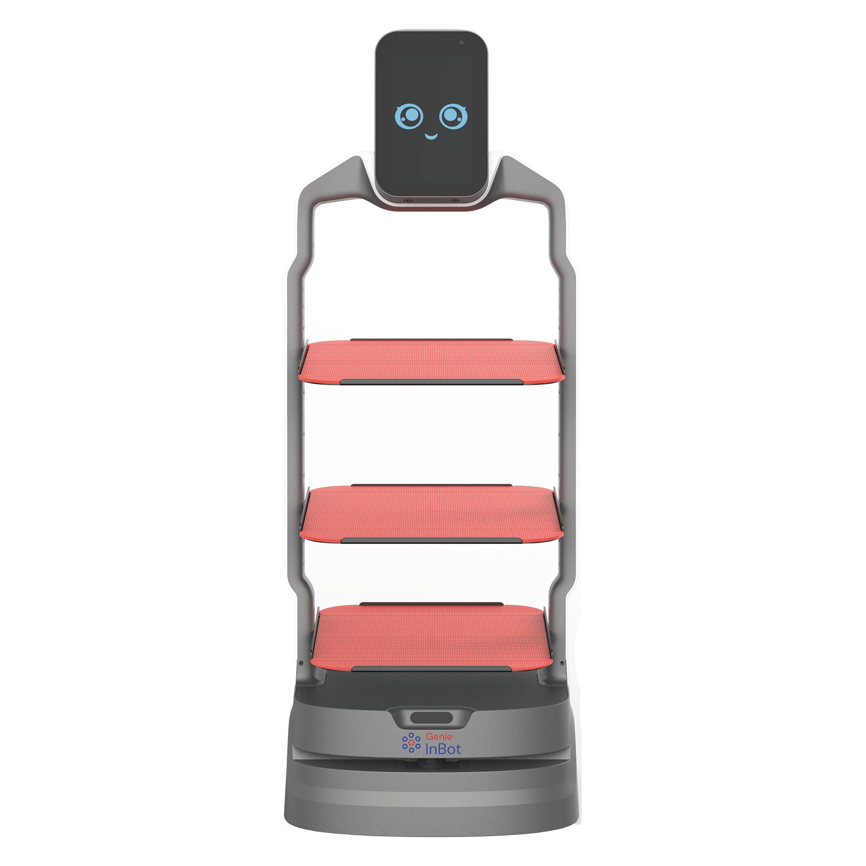 Roboter Genie / 3 Tabletts 430 x 500 mm / VORFÜHRGERÄT