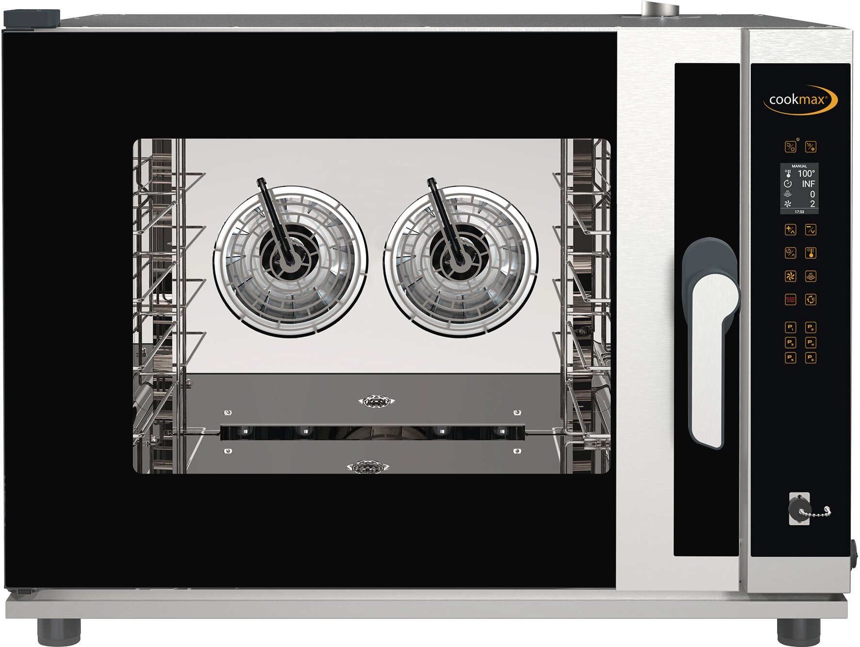 Kombidämpfer, 5 x GN 1/1, programmierbar, selbstreinigend Kombidämpfer, 5 x GN 1/1, programmierbar, selbstreinigend