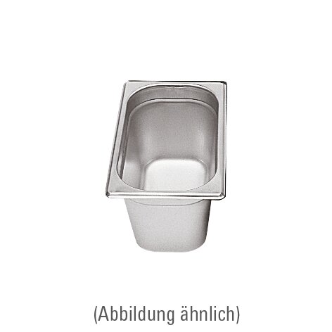 GN-Behälter, GN 1/4, 265 x 162 x 65 mm, Edelstahl