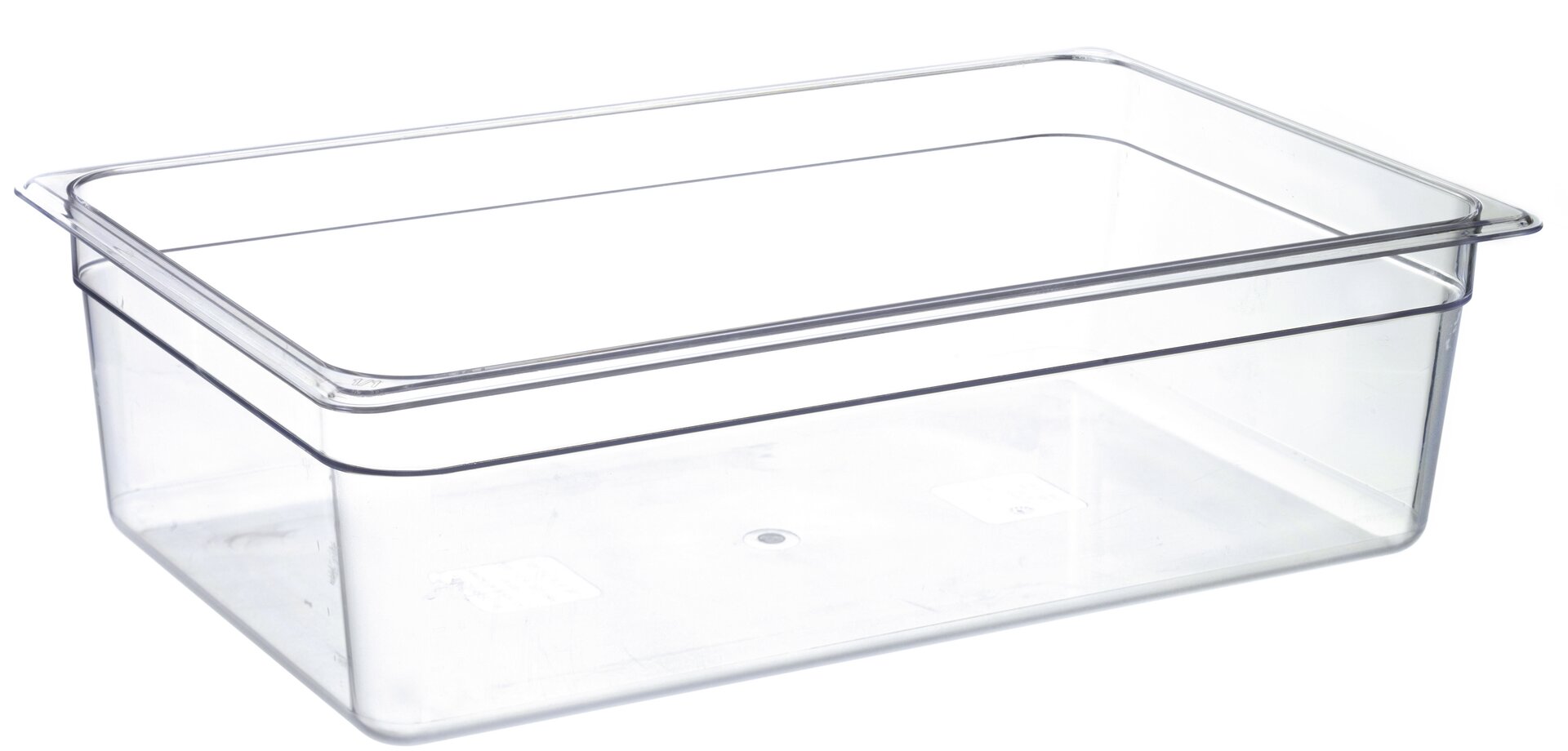 GN-Behälter, GN 1/1, 530 x 325 x 150 mm, Polycarbonat transparent